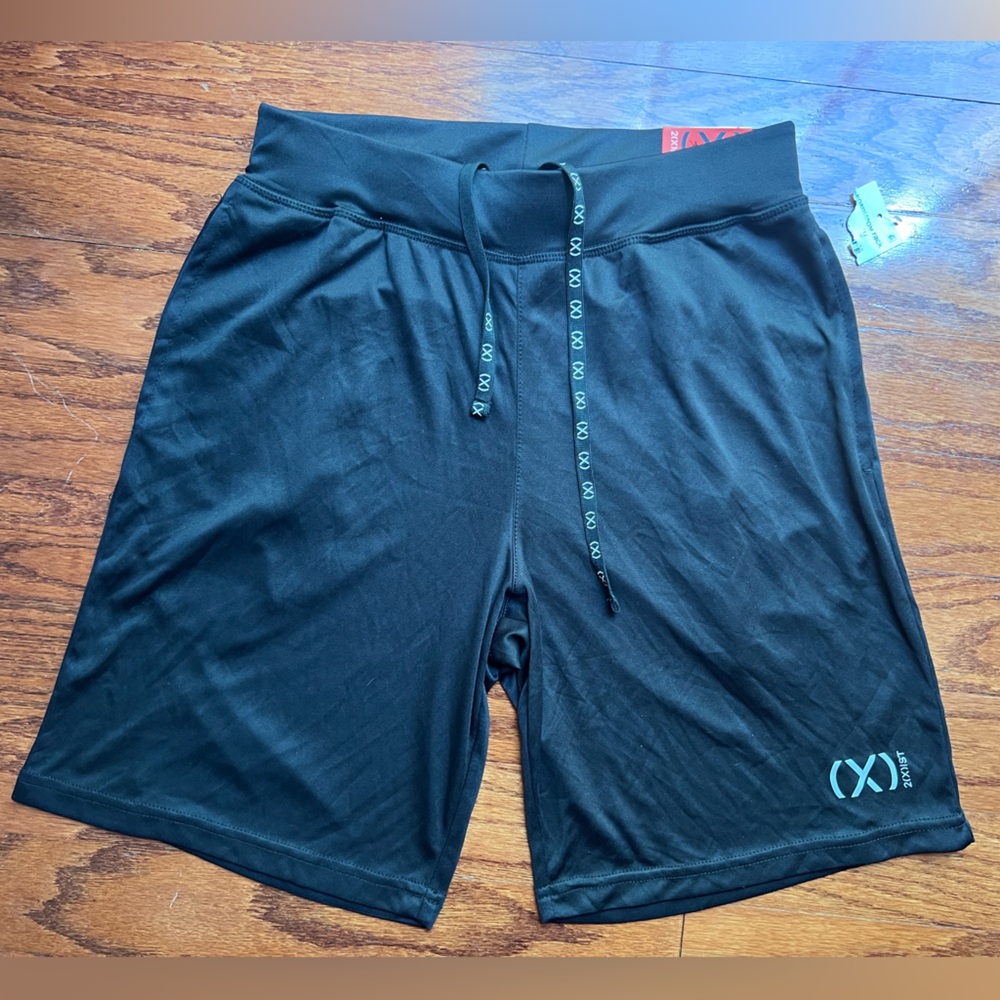 2xist Black Athletic Drawstring Men's Shorts